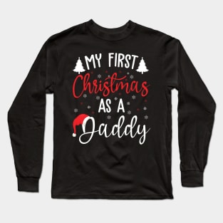 My first Christmas as a daddy Long Sleeve T-Shirt